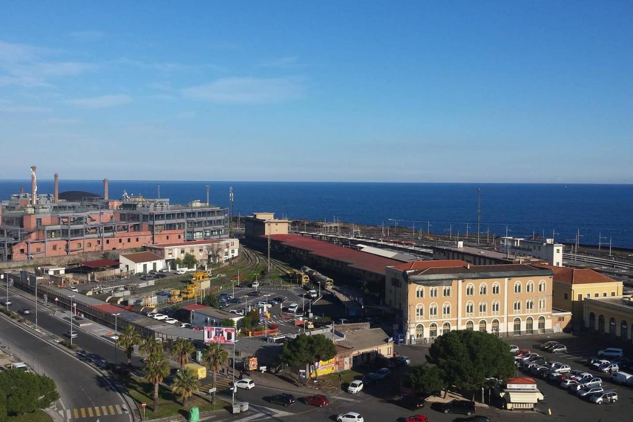 Attico Scogliera D'Armisi Apartamento Catânia Exterior foto
